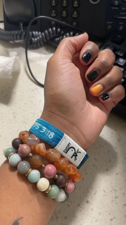 Christian Verse Bracelet – Romans 1:3 Encouragement - Christian Verse Bracelet – Romans 1:3 Encouragement | Bible Verse Bracelets | Christian Gift