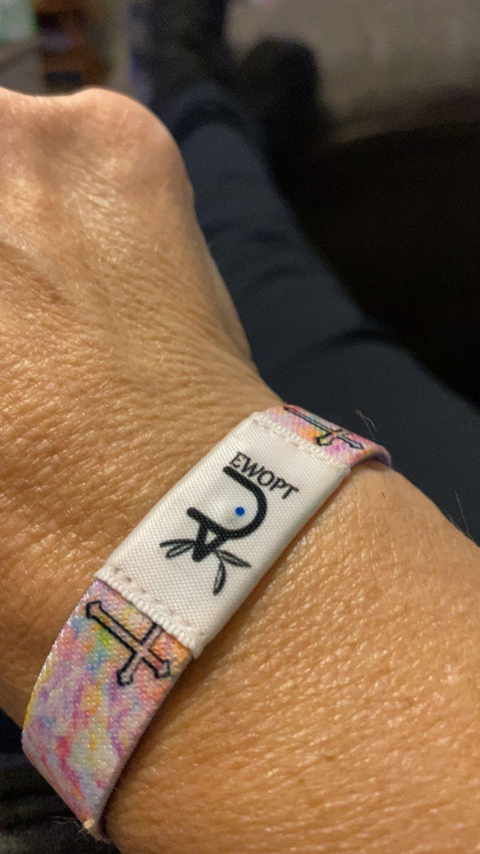 Faith Over Fear Bracelet – God is My Strength - Faith Over Fear Bracelet – God is My Strength | Bible Verse Bracelets | Christian Gift