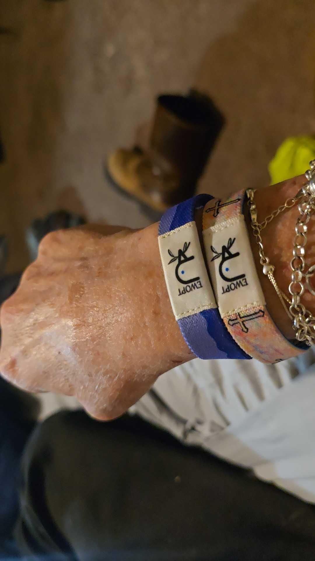 Faith Over Fear Bracelet – God is My Strength - Faith Over Fear Bracelet – God is My Strength | Bible Verse Bracelets | Christian Gift