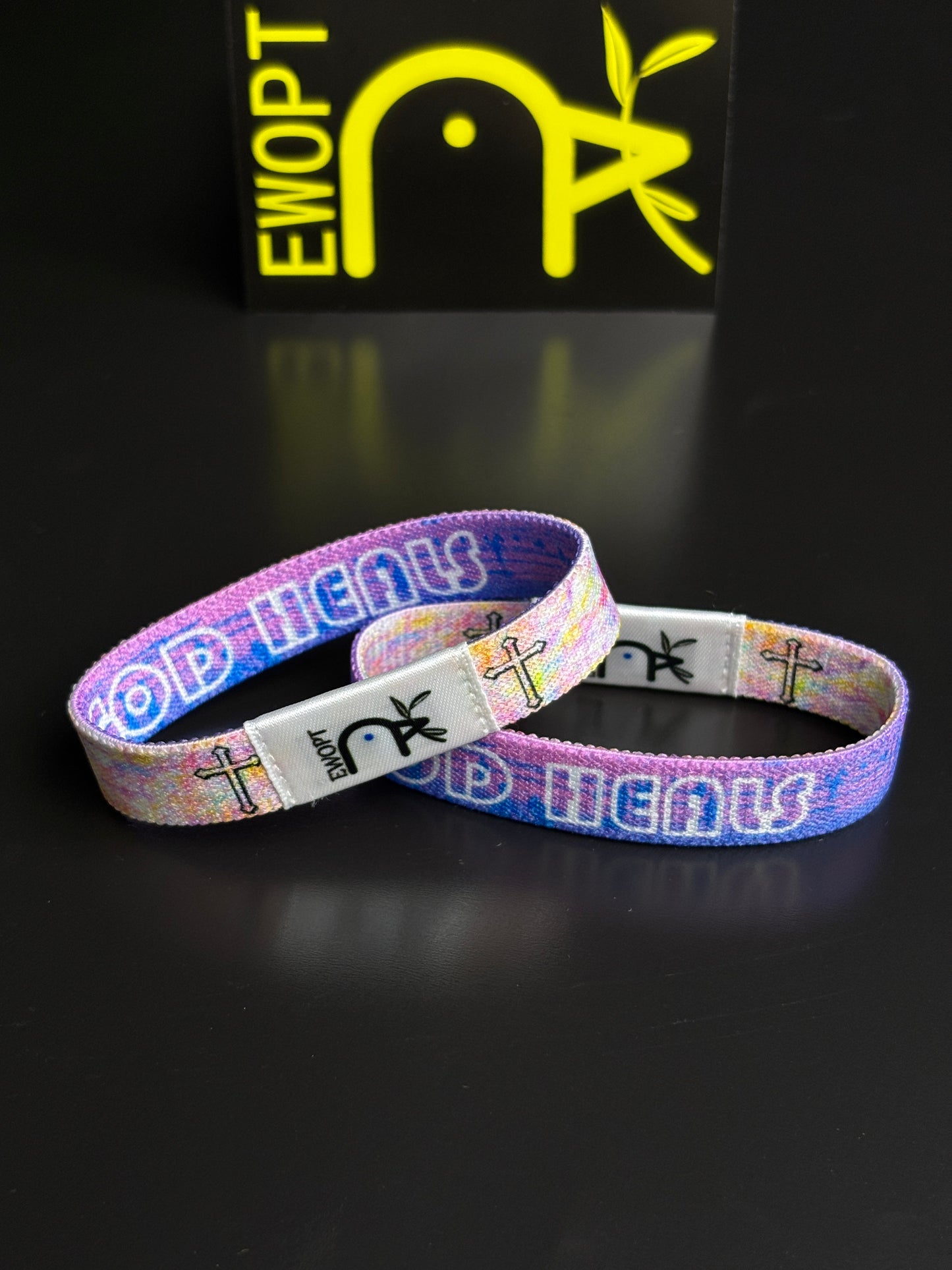 Faith Over Fear Bracelet – God is My Strength - Faith Over Fear Bracelet – God is My Strength | Bible Verse Bracelets | Christian Gift