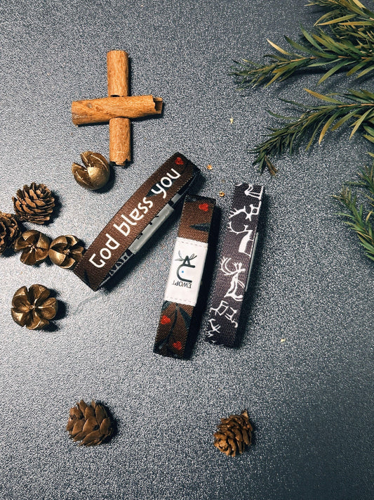 NFC Bible Verse Bracelet – God Bless You - NFC Bible Verse Bracelet – God Bless You | Bible Verse Bracelets | Christian Gift