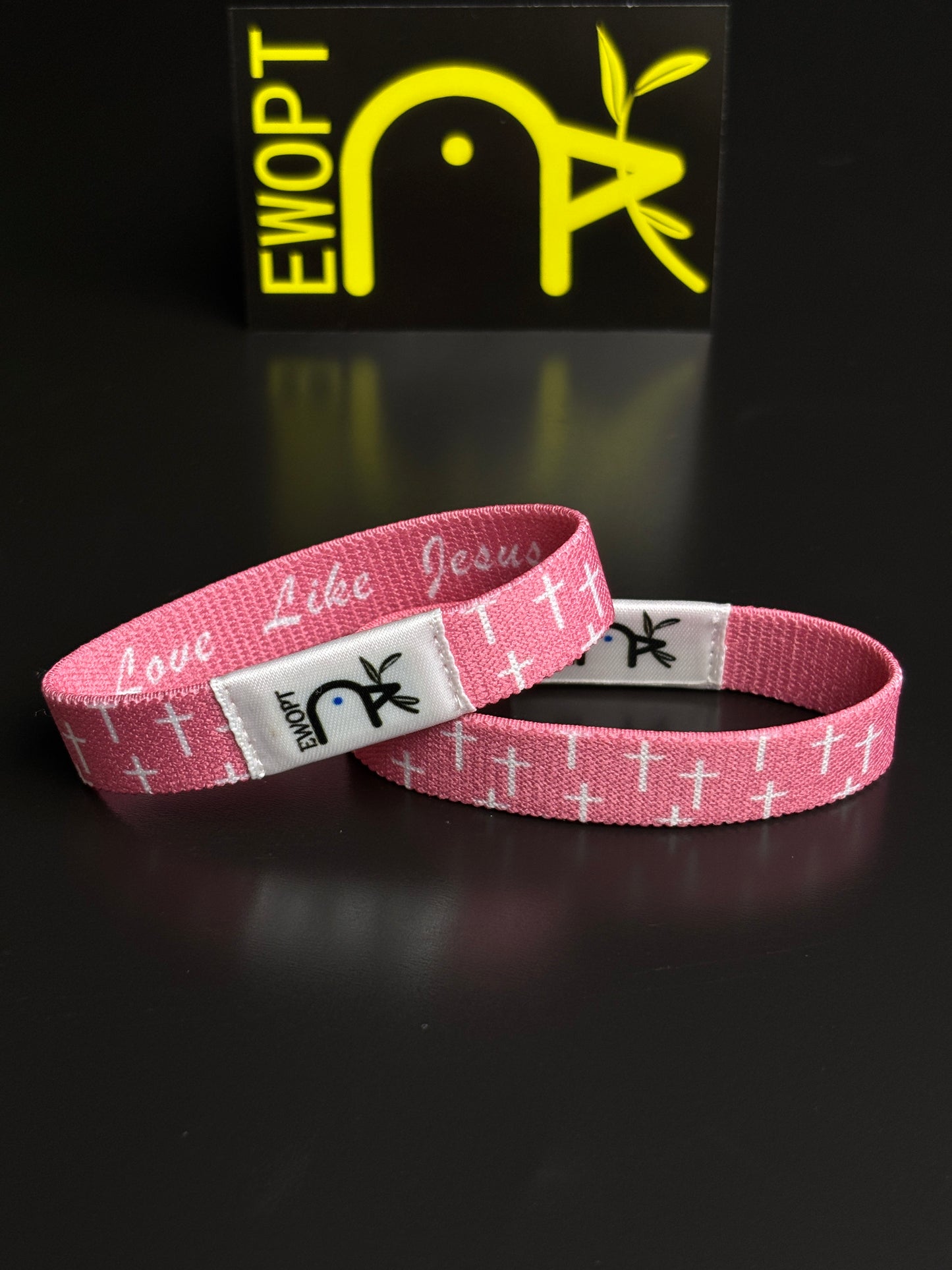 Tap-to-Read Bible Verse Bracelet – Love Like Jesus - Tap-to-Read Bible Verse Bracelet – Love Like Jesus | Bible Verse Bracelets | Christian Gift