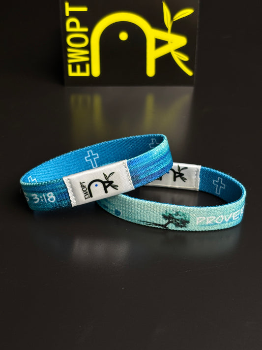 Christian Verse Bracelet – Romans 1:3 Encouragement - Christian Verse Bracelet – Romans 1:3 Encouragement | Bible Verse Bracelets | Christian Gift