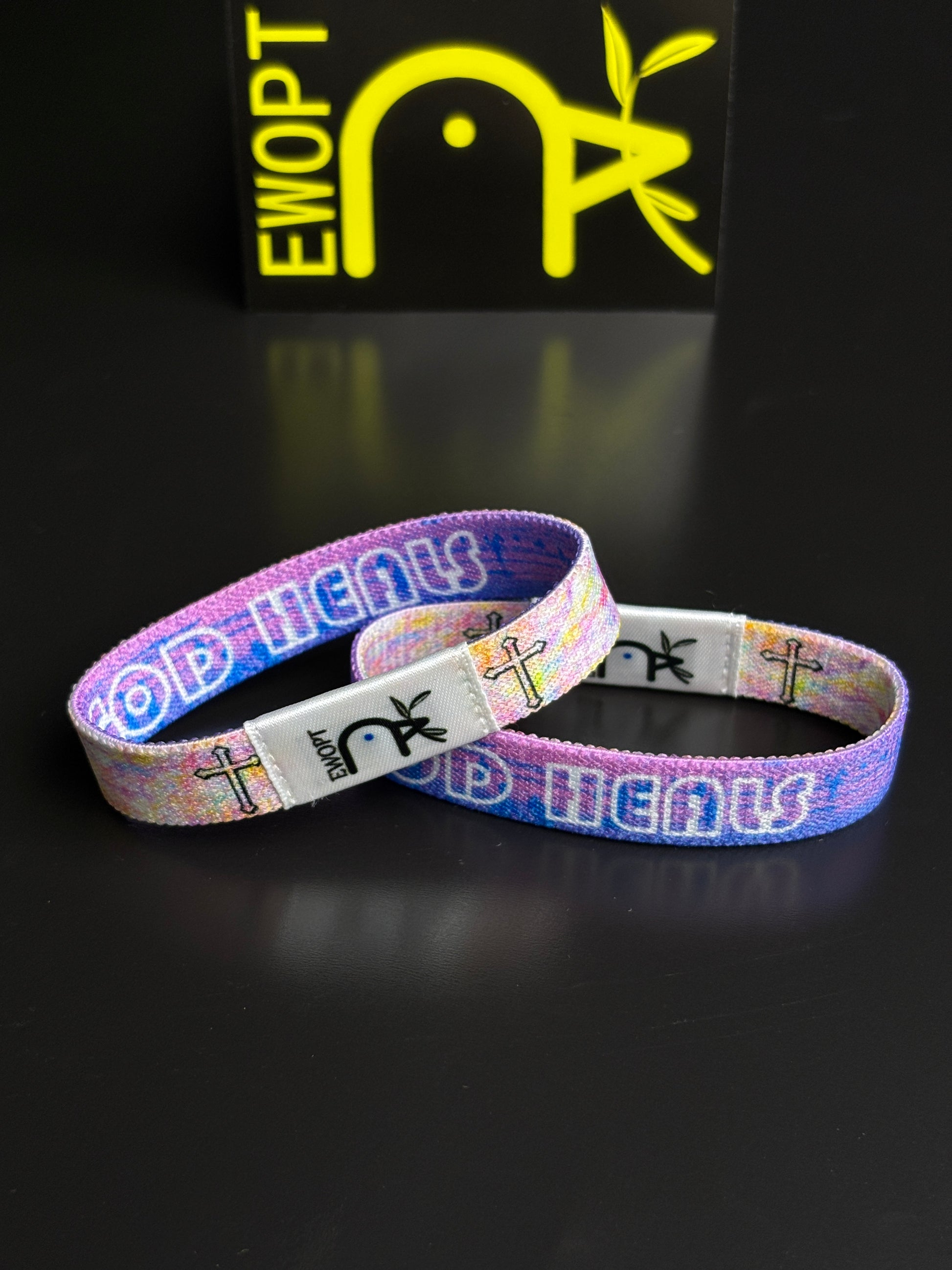 Faith Over Fear Bracelet – God is My Strength - Faith Over Fear Bracelet – God is My Strength | Bible Verse Bracelets | Christian Gift