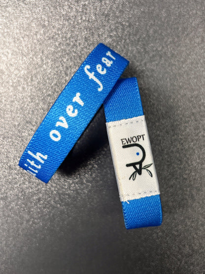 Christian Faith Bracelet – Overcome Fear With God - Christian Faith Bracelet – Overcome Fear With God | Bible Verse Bracelets | Christian Gift