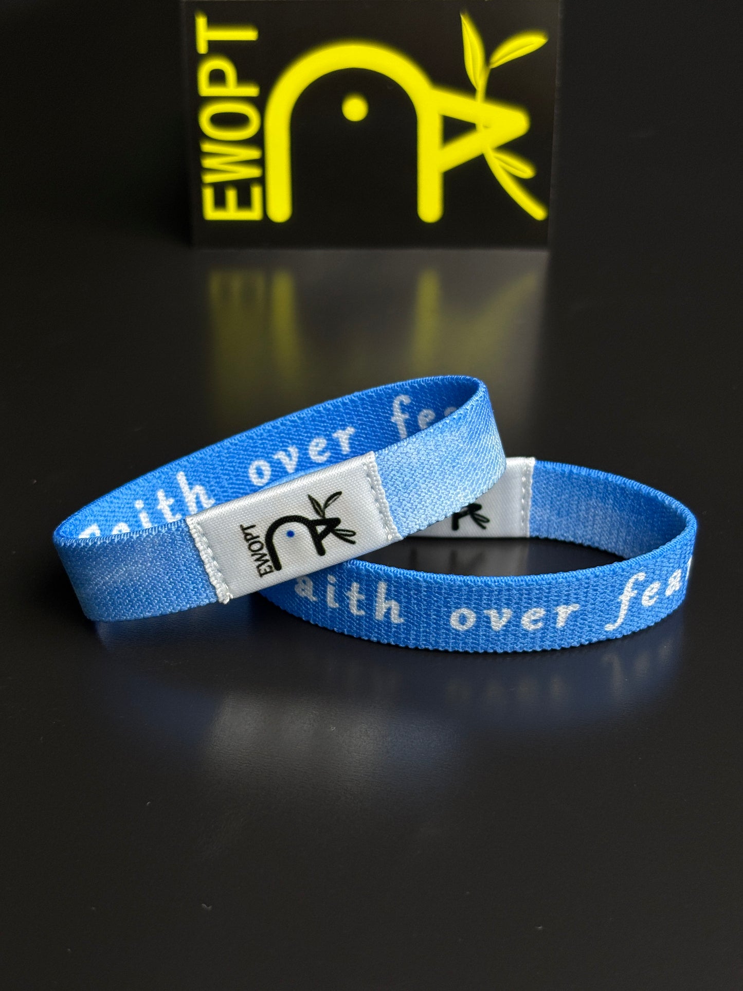 Christian Faith Bracelet – Overcome Fear With God - Christian Faith Bracelet – Overcome Fear With God | Bible Verse Bracelets | Christian Gift