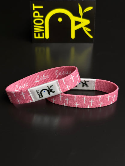 Tap-to-Read Bible Verse Bracelet – Love Like Jesus - Tap-to-Read Bible Verse Bracelet – Love Like Jesus | Bible Verse Bracelets | Christian Gift